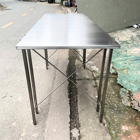 Slim Boxed Leg Table - Bàn Slim chân hộp