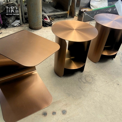 3D Bent-Edge Side Table - Bàn 3D Bent Edge
