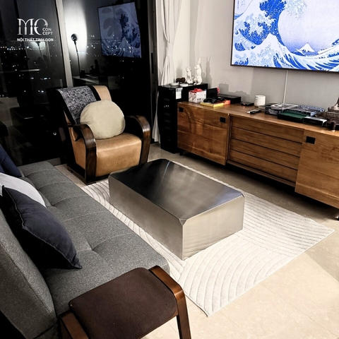 Long Coffee Table D1000 - Bàn coffee dài D1000