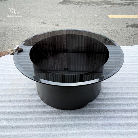 Smoke-Glass Coffee Set 700 - Bộ bàn kính khói