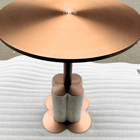 Mono Steel Side Table – D400 - Bàn phụ Mono Steel D400
