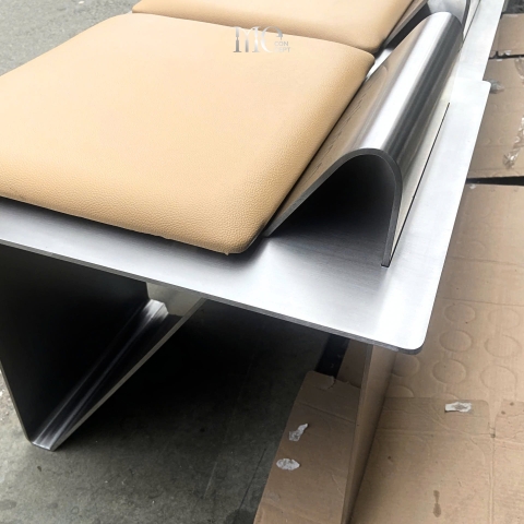 Ghế bench inox 304 nệm Micro Fiber / Astra Stainless Bench