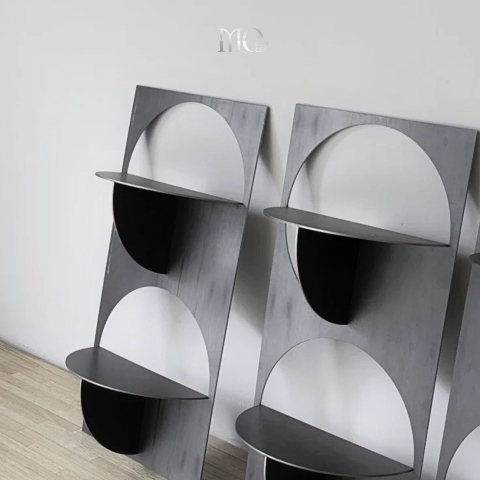 Kệ treo tường inox hairline CNC TYC / Hairline Stainless Wall Shelf
