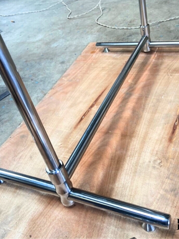 Module Stand Stainless Steel Clothing Rack - Sào decor inox304 sang trọng