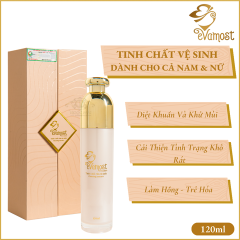 Dung dịch vệ sinh EVAMOST set 1 chai 120ml