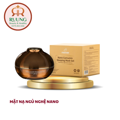 GEL MẶT NẠ NGỦ NGHỆ NANO MOOMERY 100G