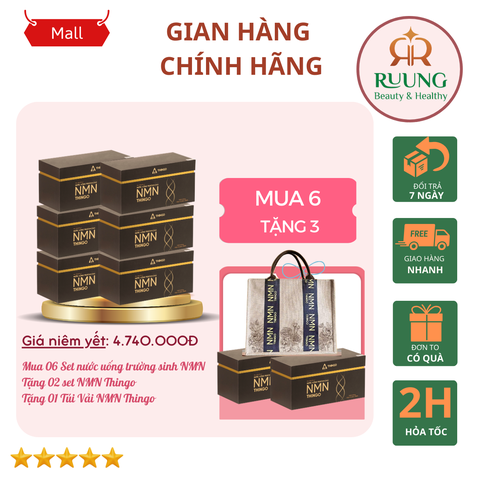 [MUA 6 TẶNG 2] Nước uống NMN Thingo