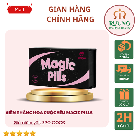 VIÊN ĐẶT PHỤ KHOA THĂNG HOA CUỘC YÊU MAGIC PILLS