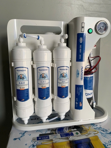 Máy lọc nước gia đình 9 cấp lọc không vỏ tủ V04