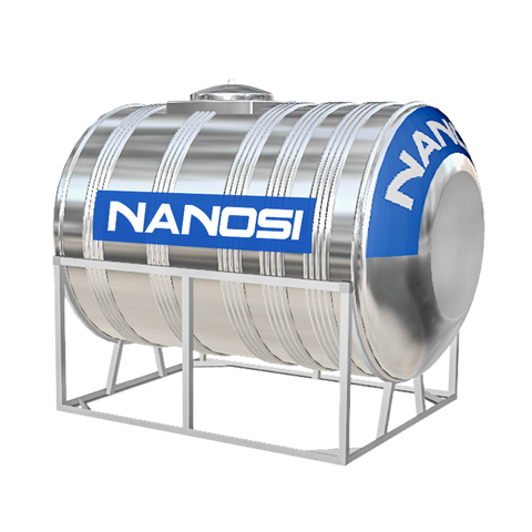 Bồn Nước Inox Ngang 2500L (Φ1140)