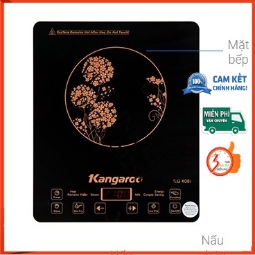 [Mặt Kính] bếp từ Kangaro0 KG408i