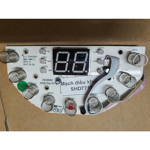 Mạch điều khiển quạt hơi nước Sunhousee SHD7719