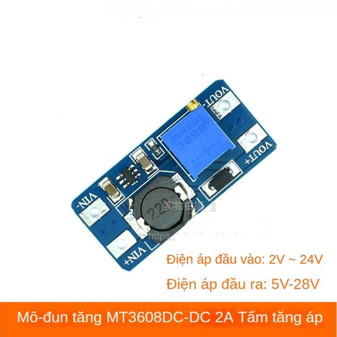 Bo mạch tăng áp 2A DC-DC MT3608