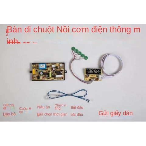 Mạch Nồi Cơm Điện Đa Năng 5 Phím Chức Năng CHẤT LƯỢNG CAO - Vỉ Boar Nguồn Độ Chế Thay Thế Mới