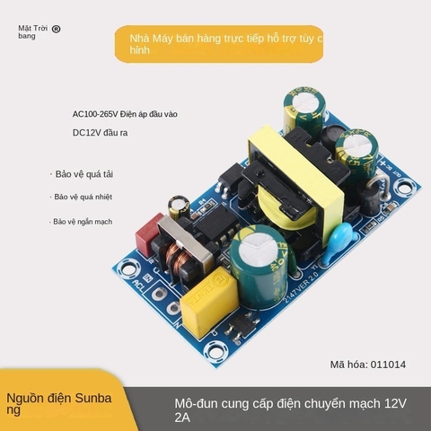 Module nguồn xung  24v2A 24W AC-DC