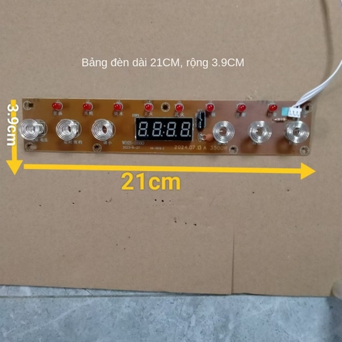 Mạch Bếp Từ Công Suất Cao Đa Năng 6 Phím - Bo Mạch Linh Kiện Thay Thế Bếp Từ Đơn Đôi
