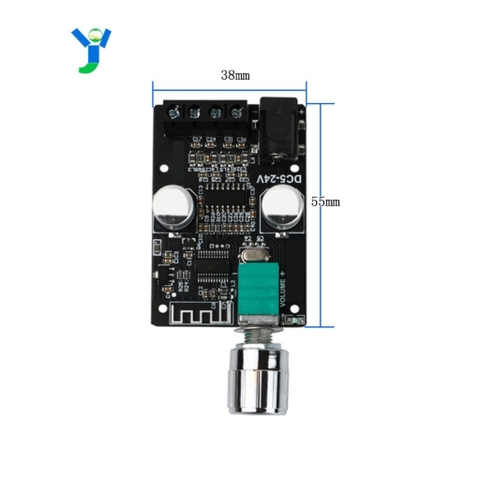 Mạch khuyếch đại âm thanh bluetooth  5-24V 50W*2