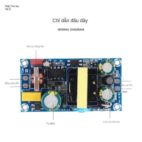 Module nguồn xung  24v2A 24W AC-DC