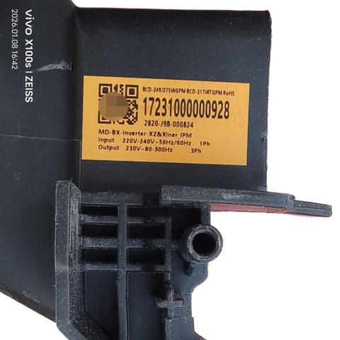 Bo Mạch Công Suất Tủ Lạnh Samsung Toshiba EVSS DZ70Z1F CE-BCD430WX-YT - Vỉ Nguồn Sửa Chữa Boar