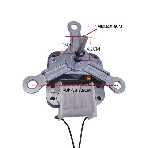 Bộ Động Cơ Quạt Máy Chiên Không Dầu Đa Năng 220V Trục Quay Định Vị Chuẩn Zin 100%