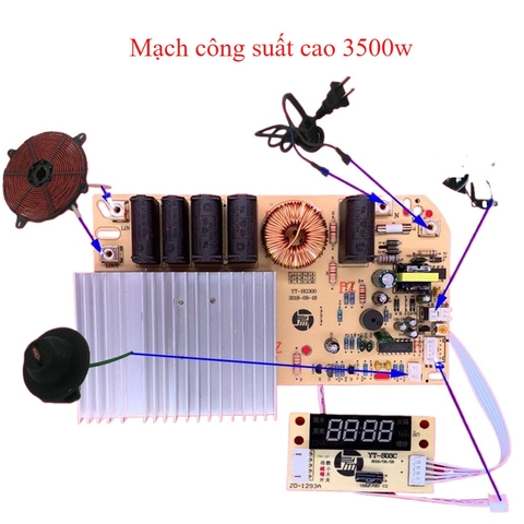 Mạch Bếp Đa Năng Công Nghiệp 3500W Chính Hãng – Hoạt Động Ổn Định, Công Suất Mạnh, Dễ Lắp Đặt