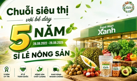 FoodmartXanh – Chuỗi Siêu Thị Với Bề Dày 5 Năm Trong Sỉ Lẻ Nông Sản