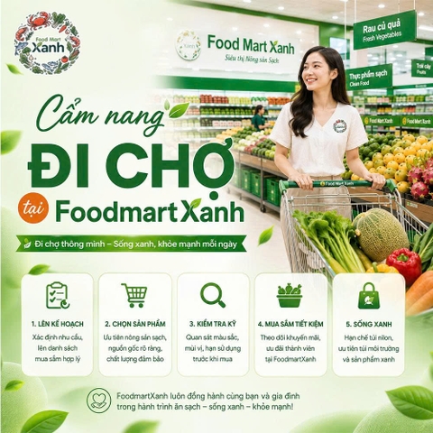Cẩm nang đi chợ tại FoodmartXanh