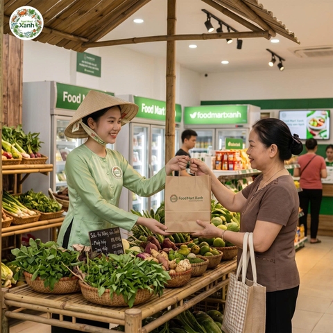 Ngày hội chợ quê tại FoodmartXanh – Nông sản tươi ngon, đậm chất làng quê Việt