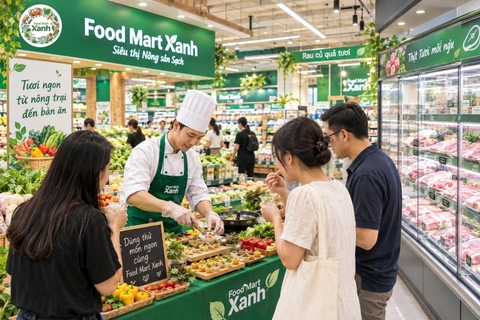 Tuần này tại FoodmartXanh có gì để nếm thử miễn phí?