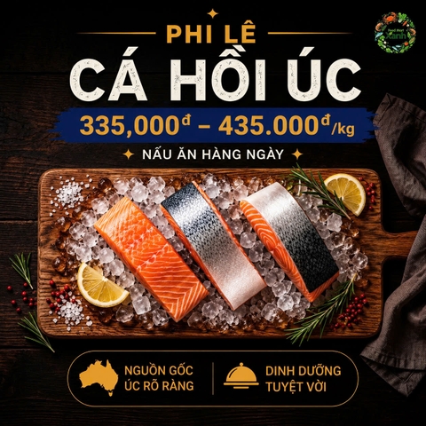 Phi Lê Cá Hồi Úc hộp 300gr