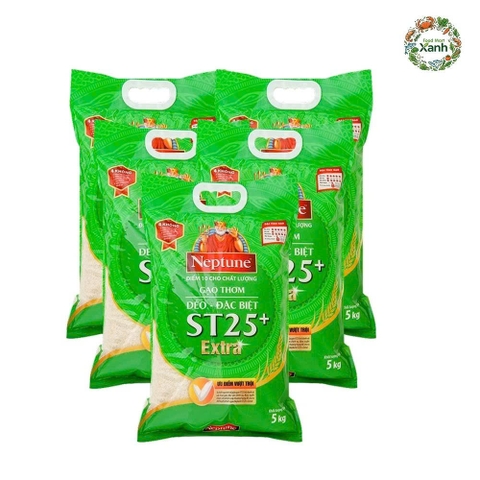 Gạo Thơm Neptune ST25+ Extra – Túi 5kg