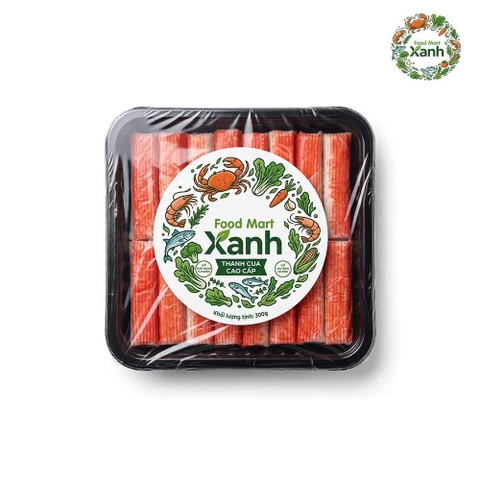 Thanh Cua Cao Cấp Food Mart Xanh 300gr