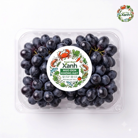 Nho đen không hạt Mỹ