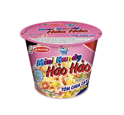 Mì Hảo Hảo mini handy tôm chua cay 47g