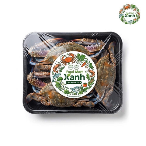 Ghẹ xanh tươi sống khay 300g