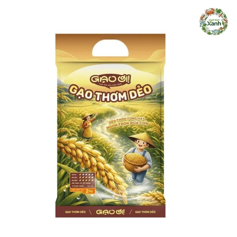 Gạo Ơi ST25 Hương Sữa – Túi 5kg