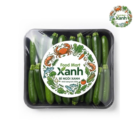 Bí ngòi xanh 500g