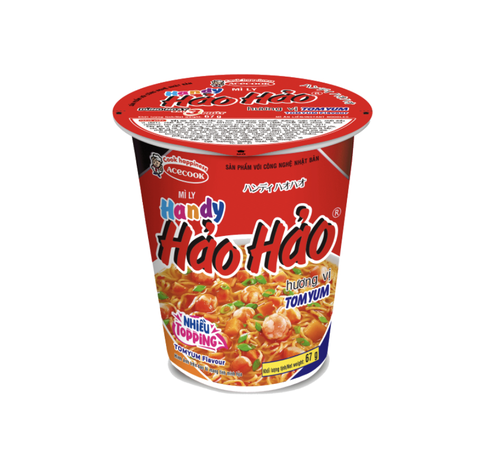 Mì ly Handy hương vị Tomyum Hảo Hảo ly 67g