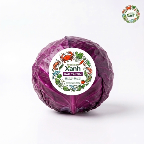 Bắp cải tím 500g