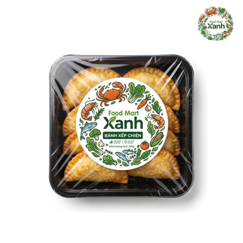 Bánh Xếp Chiên Food Mart Xanh 300gr