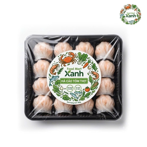 Há Cảo Tôm Thịt Food Mart Xanh hộp 300gr