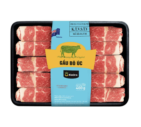 Gầu bò Úc cắt lát New Zealand 400G