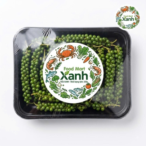 Tiêu xanh Đắk Lắk 200g