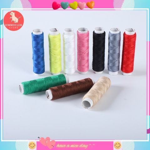 Set 10 Cuộn Chỉ May Nhiều Màu Sắc