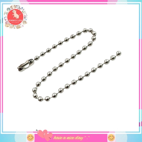 Chuỗi hạt tròn móc khóa 10cm