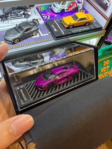 Lamborghini Revuelto in Viola Bast — a special event item from Hong Kong ToyCar Salon 2026