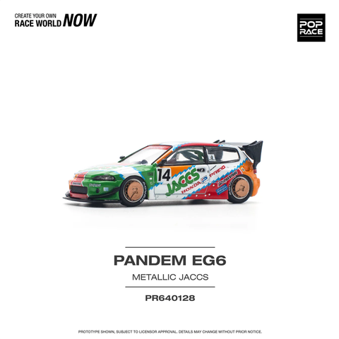 PANDEM HONDA CIVIC EG6 METALLIC JACCS