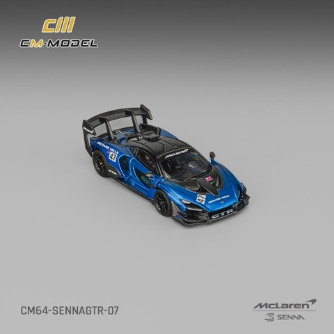 Mclaren SennaGTR Metallic Blue