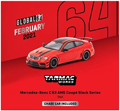Compatible with Mercedes Benz C63 AMG Red