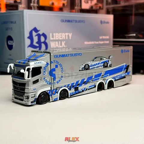 LB TRUCKS MITSUBISHI FUSO SUPER GREAT SILVER TAS VERSION